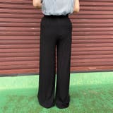 セルフカット楊柳ワイドパンツ | non-hedge | 詳細画像18