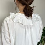 フリルブラウス | non-hedge | 詳細画像4