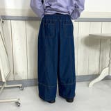 デニム切替ワイドパンツ | non-hedge | 詳細画像18