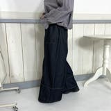 デニム切替ワイドパンツ | non-hedge | 詳細画像2