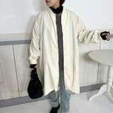 アイボリー | ピーチロングMA-1 | non-hedge 