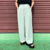 ライトグリーン | ジャガードパンツ | non-hedge