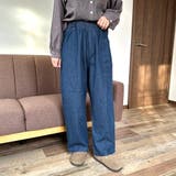 センターシームデニムイージーパンツ | non-hedge | 詳細画像10