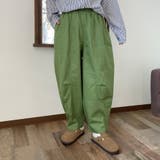 グリーン | カーブパンツ | non-hedge