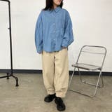 裾スモッキングパンツ | non-hedge  | 詳細画像42 