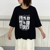 DOG転写BIGTシャツ | non-hedge | 詳細画像1