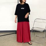 ロゴ箔プリントBIGTシャツ | non-hedge | 詳細画像15