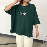 ロゴ箔プリントBIGTシャツ | non-hedge | 詳細画像16