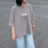 ロゴ箔プリントBIGTシャツ | non-hedge | 詳細画像1
