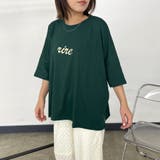 ロゴ箔プリントBIGTシャツ | non-hedge | 詳細画像17
