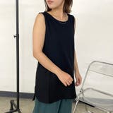 裾布帛タンクトップ | non-hedge | 詳細画像24