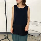 裾布帛タンクトップ | non-hedge | 詳細画像25
