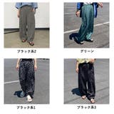 柄サイドタックパンツ | non-hedge | 詳細画像23