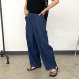 薄ツイル裾ダーツカーゴパンツ | non-hedge  | 詳細画像1 