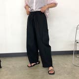 薄ツイル裾ダーツカーゴパンツ | non-hedge  | 詳細画像19 