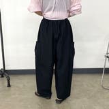 薄ツイル裾ダーツカーゴパンツ | non-hedge  | 詳細画像21 