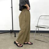 薄ツイル裾ダーツカーゴパンツ | non-hedge  | 詳細画像27 