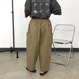 薄ツイル裾ダーツカーゴパンツ | non-hedge  | 詳細画像28 