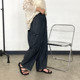 薄ツイル裾ダーツカーゴパンツ | non-hedge  | 詳細画像33 