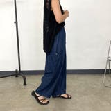 薄ツイル裾ダーツカーゴパンツ | non-hedge  | 詳細画像3 