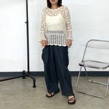 薄ツイル裾ダーツカーゴパンツ | non-hedge  | 詳細画像40 