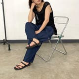 薄ツイル裾ダーツカーゴパンツ | non-hedge  | 詳細画像5 