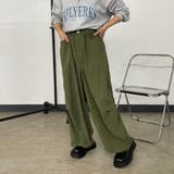 ピーチ脇タックイージーパンツ | non-hedge | 詳細画像17