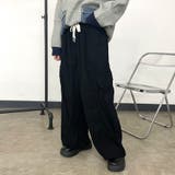 ブラック | コーデュロイカーゴイージーパンツ | non-hedge 