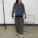 ツイル裾ドロストイージーパンツ | non-hedge  | 詳細画像18 