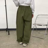 ツイル裾ドロストイージーパンツ | non-hedge  | 詳細画像23 