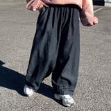 デニム裾ドロストイージーパンツ | non-hedge  | 詳細画像9 