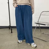 デニム裾ドロストイージーパンツ | non-hedge  | 詳細画像17 