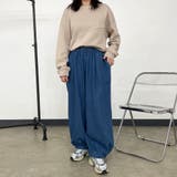 デニム裾ドロストイージーパンツ | non-hedge  | 詳細画像25 