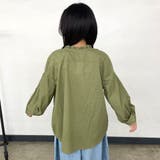 袖ネジリ襟フリルブラウス | non-hedge | 詳細画像23