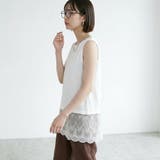 スカラップレースタンクトップ | non-hedge | 詳細画像6