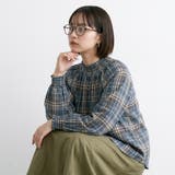 チェックスモッキングプルオーバー | non-hedge | 詳細画像14