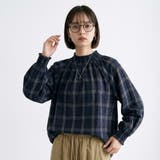 チェックスモッキングプルオーバー | non-hedge | 詳細画像3
