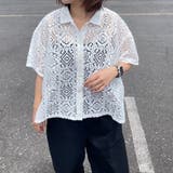 襟付きレースシャツ | non-hedge | 詳細画像20