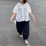 襟付きレースシャツ | non-hedge | 詳細画像29