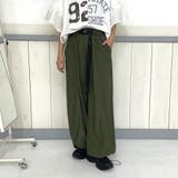 カーキ | 2WAYベルトパンツ | non-hedge
