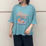 フリルプリントプルオーバー | non-hedge | 詳細画像6