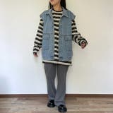 カットリブフレアパンツ | non-hedge  | 詳細画像23 