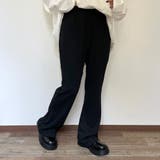 カットリブフレアパンツ | non-hedge  | 詳細画像30 