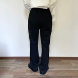 カットリブフレアパンツ | non-hedge  | 詳細画像32 