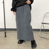 シャギーIラインスカート | non-hedge  | 詳細画像9 