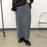 シャギーIラインスカート | non-hedge  | 詳細画像10 