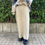 シャギーIラインスカート | non-hedge  | 詳細画像16 
