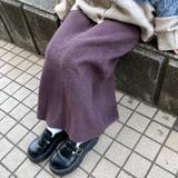 シャギーIラインスカート | non-hedge  | 詳細画像2 