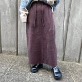 シャギーIラインスカート | non-hedge  | 詳細画像3 