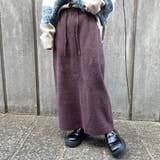 シャギーIラインスカート | non-hedge  | 詳細画像4 